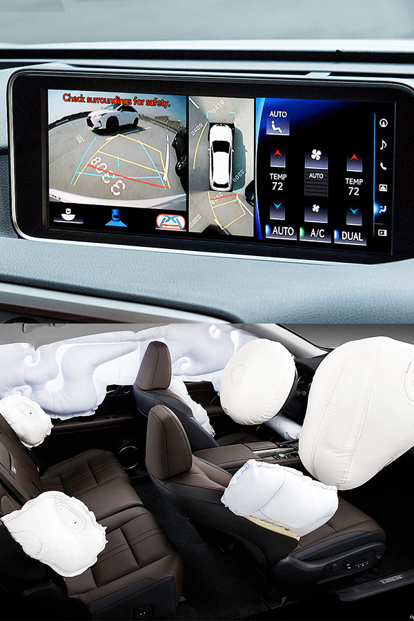 The 2018 Lexus RX 2018 Lexus RX 350 Safety Features
