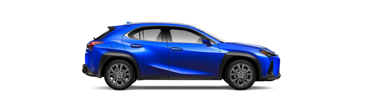 2019 Lexus UX side view 2019 Lexus UX side view