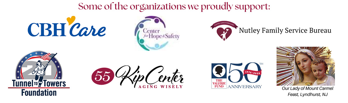 Some of the organizations we proudly support