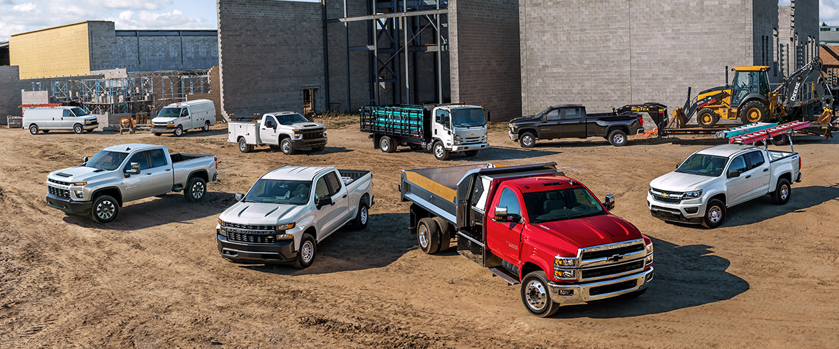 Chevrolet Chevrolet Truck Lineup header