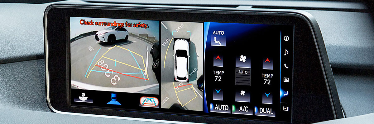 2018 Lexus RXL rear view camera safety feature 2018 Lexus RXL rear view camera safety feature