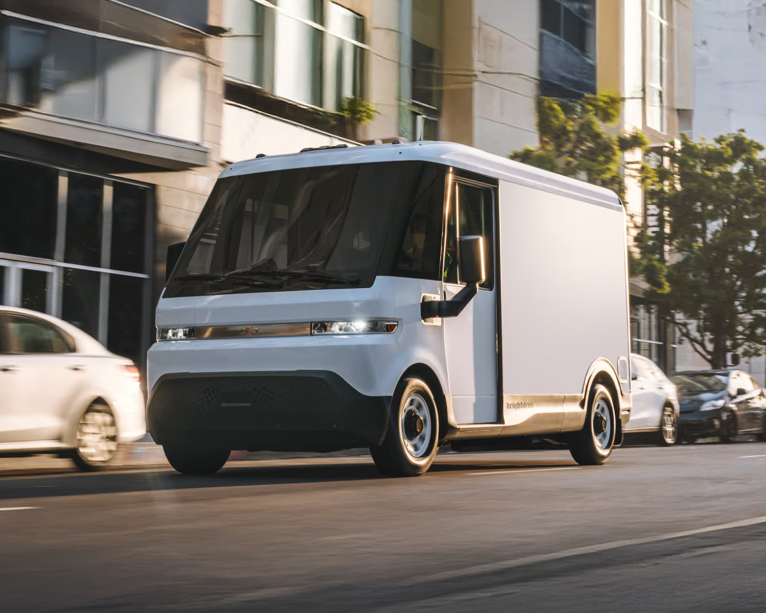 2025 Chevrolet BrightDrop in motion