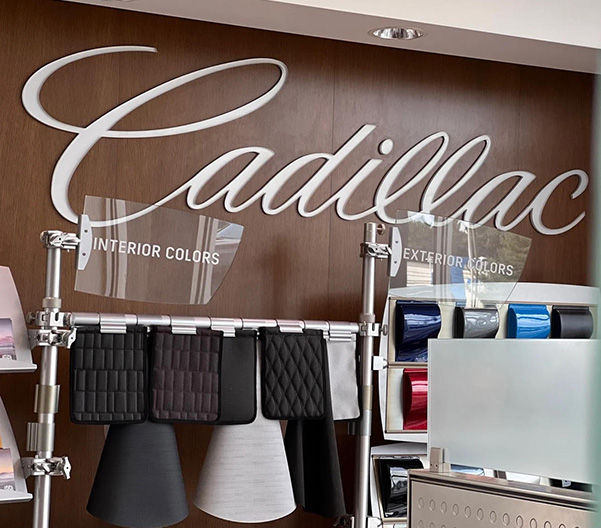 Interior of dealership
