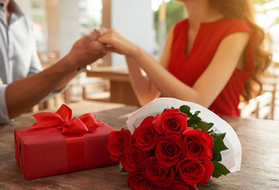 Roses in service and sales for our guests