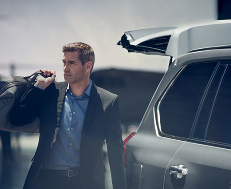 Man with Lexus GX Man with Lexus GX