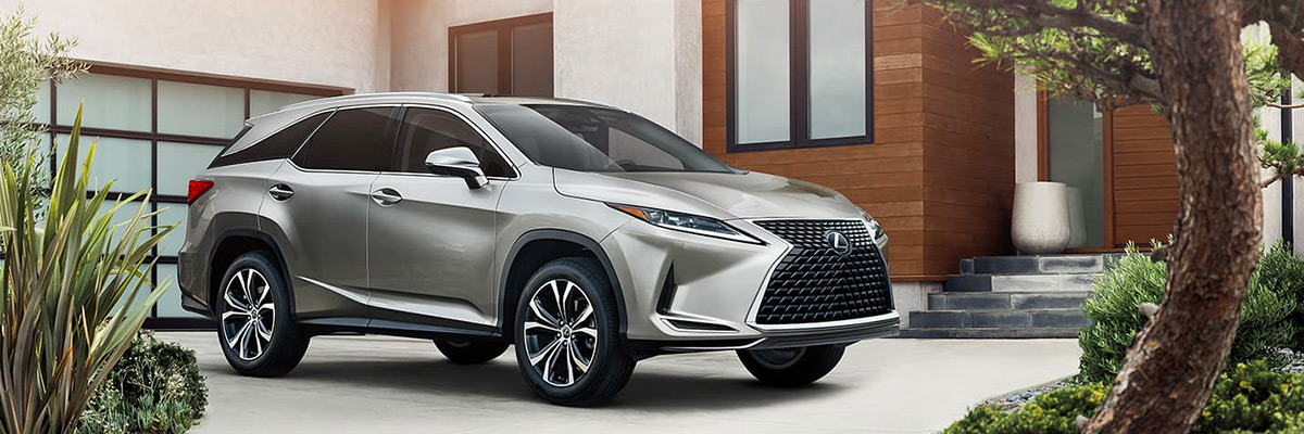 2020 Lexus SUV parked in a driveway