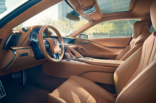 2021 Lexus LC interior side