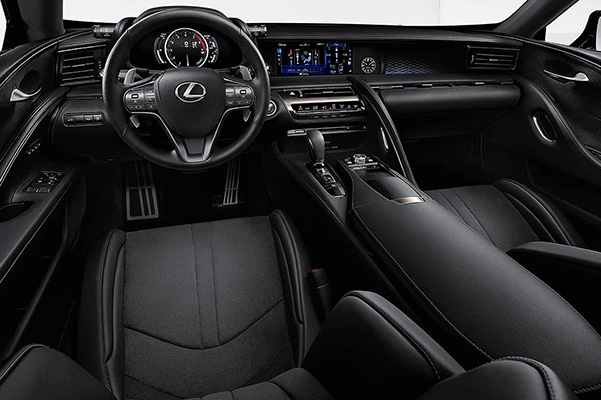 2021 Lexus LC interior dash