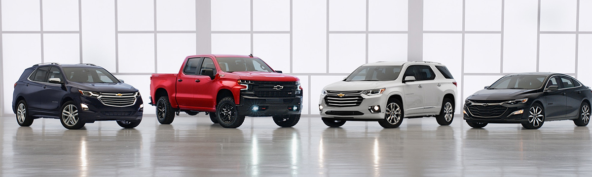 Chevy Lineup header