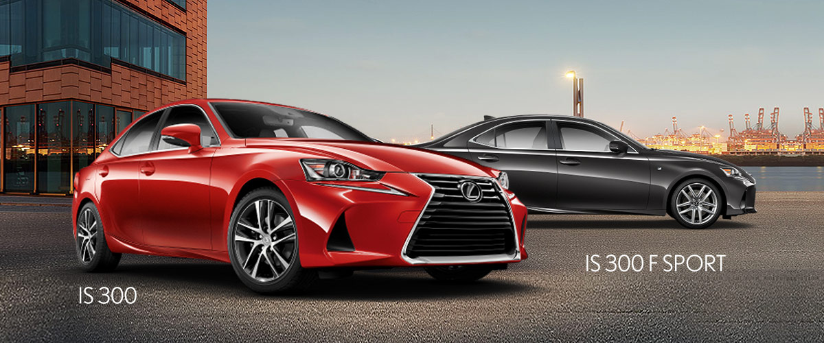 Compare The 2018 Lexus Is 300 Vs 2018 Lexus Is 300 F Sport