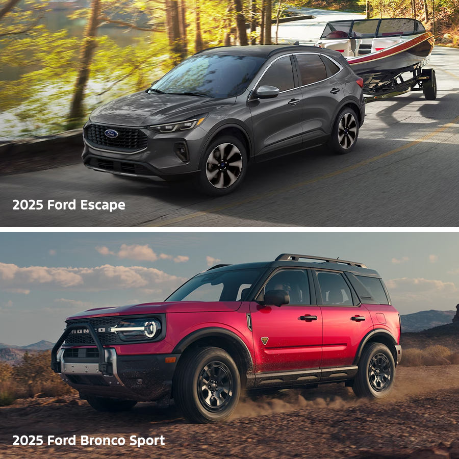 2025 Ford Bronco Sport and Escape exterior images